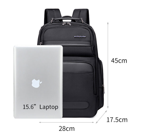 ARCTIC HUNTER τσάντα πλάτης B00492-1 με θήκη laptop 15.6", 22L, μαύρη - Image 10
